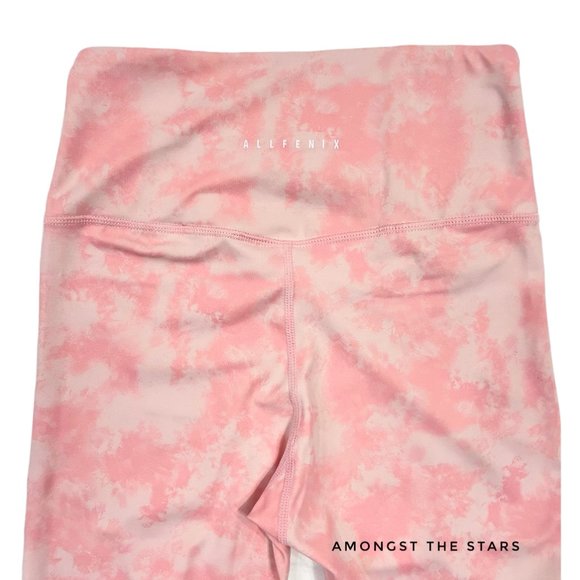 All Fenix Blush Pink Tie Dye Sports Bra & Leggings - Picture 12 of 14